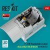 RESKIT RSU48-0592 P-47N Thunderbolt cockpit (Basic edition with 3D decals) for MiniArt kit (3D Printed) (1/48)